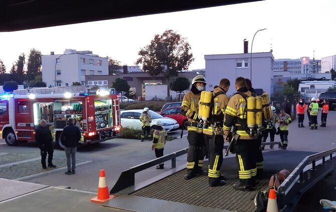 Feuerwehreinsatz Fellbach
