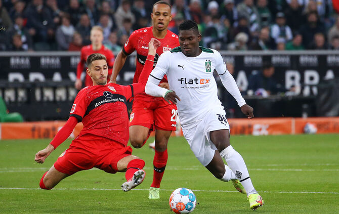 Fußball Borussia Mönchengladbach vs. VfB Stuttgart