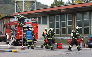 Abschlussübung Feuerwehr
