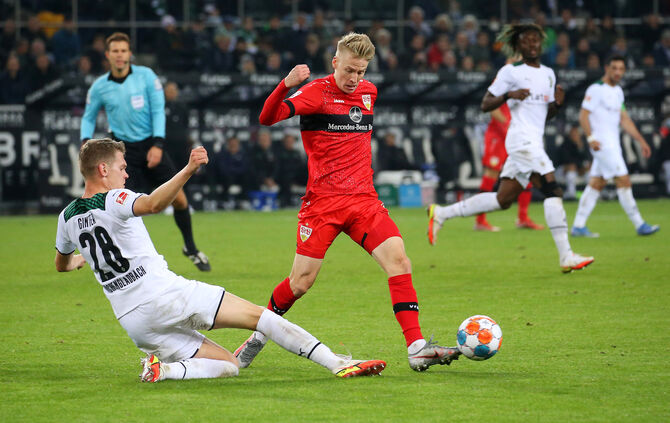 Fußball Borussia Mönchengladbach vs. VfB Stuttgart