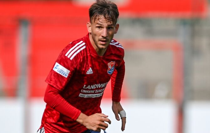 Fussball, Regionalliga Bayern, SpVgg Unterhaching - TSV 1860 Rosenheim