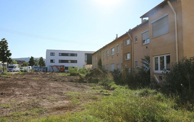 Baugrundstück mit Leerstand