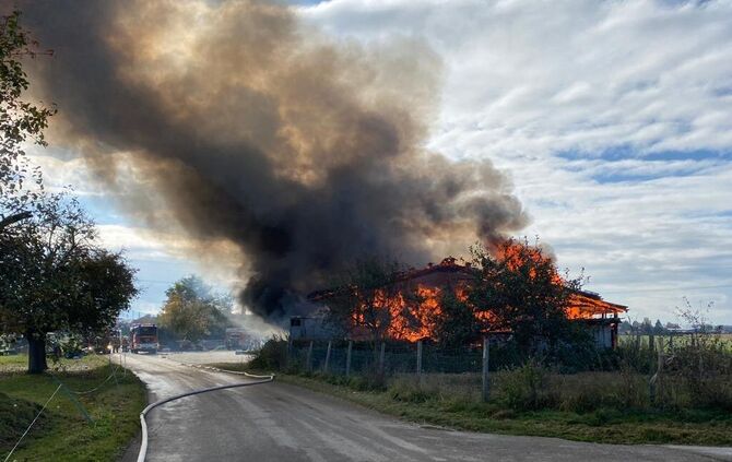 Großbrand Alfdorf Enderbach