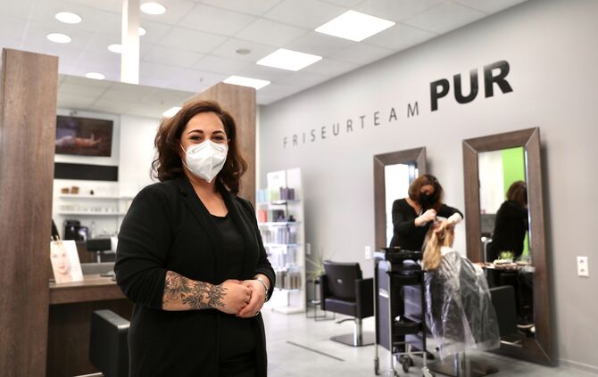 Friseurin