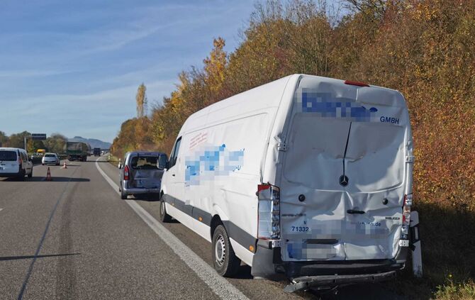 Unfall auf der B29 bei Schorndorf
