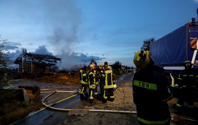 Brand Alf abends