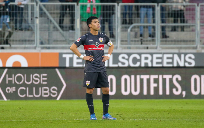 Fußball FC Augsburg vs. VfB Stuttgart