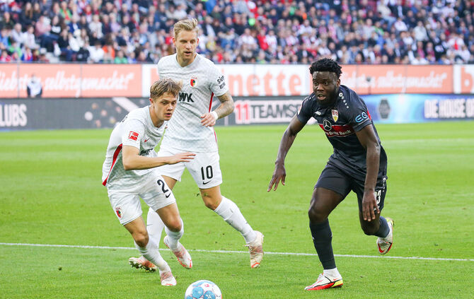 Fußball FC Augsburg vs. VfB Stuttgart