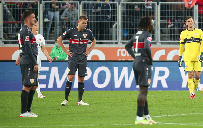 Fußball FC Augsburg vs. VfB Stuttgart