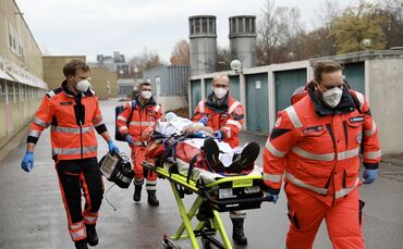 DRK-Übung in Waiblingen 13.11.2021