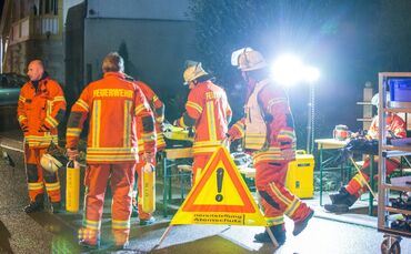 Gasalarm in Oberbrüden sorgte für Großeinsatz der Feuerwehr am Sonntagabend_0
