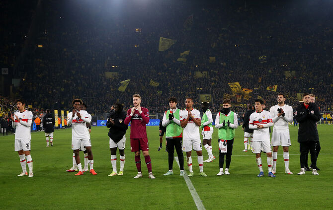 Fußball Borussia Dortmund vs. VfB Stuttgart