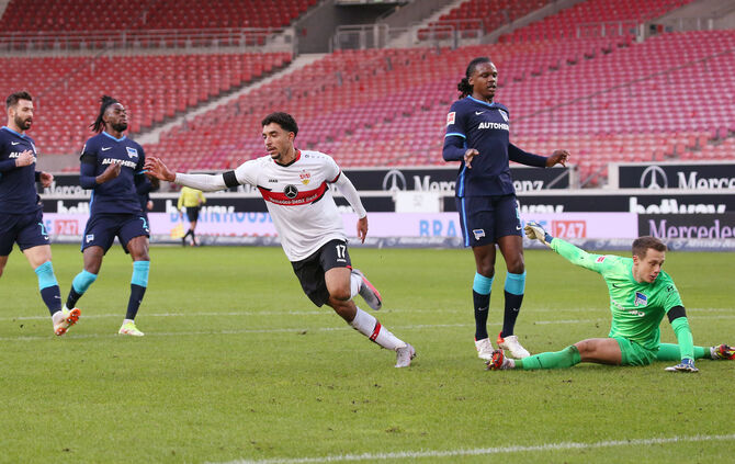 Fußball VfB Stuttgart vs. Hertha BSC Berlin