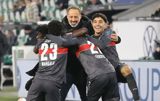 Fußball VfL Wolfsburg vs. VfB Stuttgart