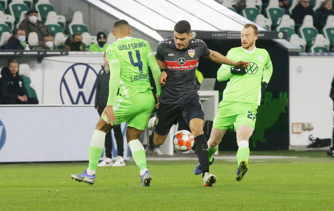 Fußball VfL Wolfsburg vs. VfB Stuttgart