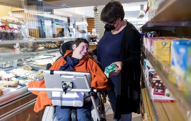 Sprachcomputer Tobii