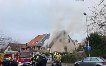 Feuerwehreinsatz in Hohenacker