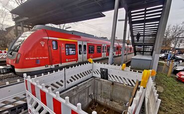Aufzug Bahnhof