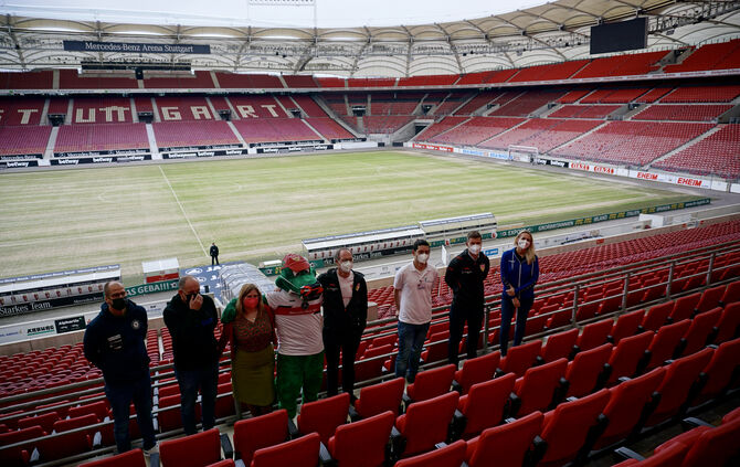 Impfaktion in der Mercedes-Benz-Arena