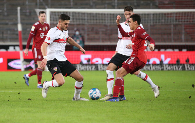 Fußball VfB Stuttgart vs. FC Bayern München