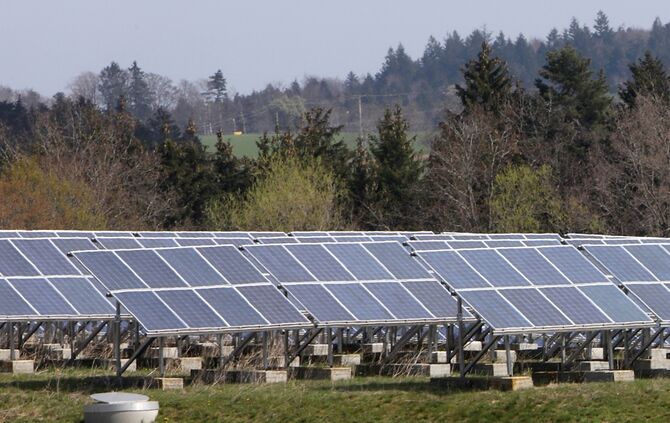 Solaranlagedeponie