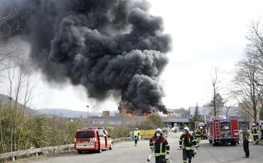 Korb Brand Remstalhalle