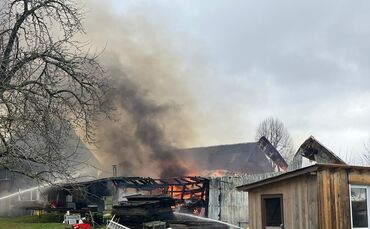 Kaisersbach Gmeinweiler Brand Feuer Feuerwehr