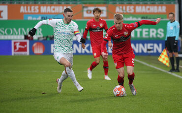 Fußball Bundesliga SpVgg Greuther Fürth vs. VfB Stuttgart