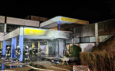 Friedensschule Neustadt Waiblingen Waiblingen-Neustadt Brand Feuer Feuerwehreinsatz