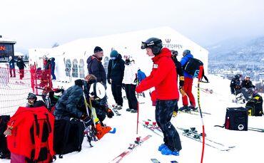 World Para Snow Sports Championships 2022 / Lillehammer (Norway)ROTHFUSS, ANDREA (LW 6/8-2, VSG Mitteltal) geht den Streckenve