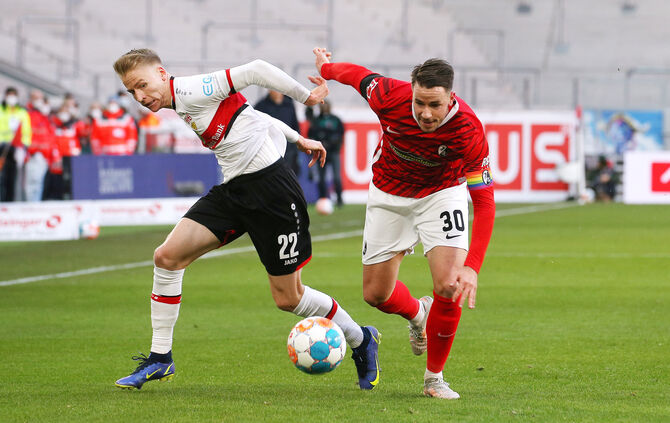 Fußball SC Freiburg vs. VfB Stuttgart