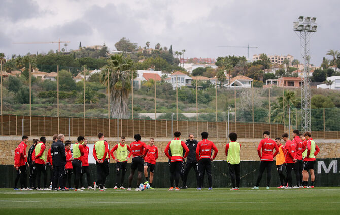 Fußball VfB Stuttgart Trainingslager in Marbella