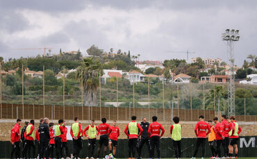 Fußball VfB Stuttgart Trainingslager in Marbella
