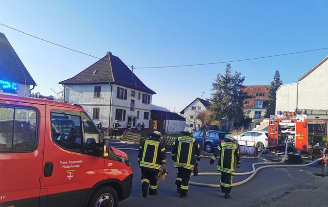 Brand Schulstraße Plüderhausen