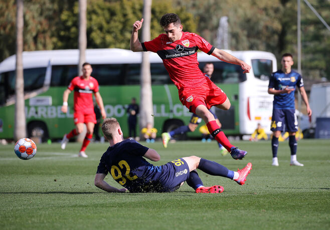 Fußball Testspiel VfB Stuttgart vs. FK Rostow