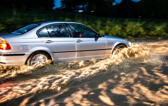 Unwetterfolgen Leutenbach, Winnenden, 28.06.2021.