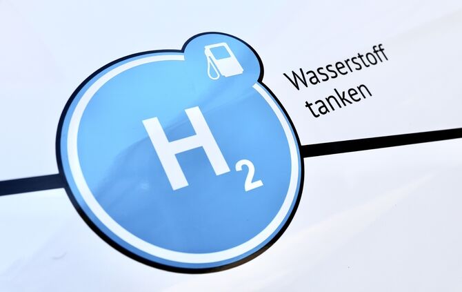 Wasserstoff kehrmaschine