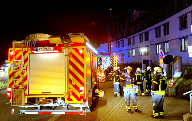 Lösungsmittelgeruch, Polizeirevier Waiblingen, 28.01.2022.