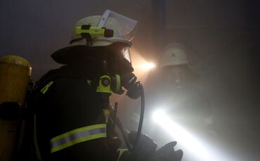 Feuerwehrübung Der Feuerwehr Berglen_0