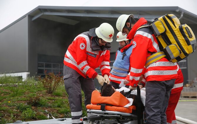 Feuerwehrübung Der Feuerwehr Berglen_2