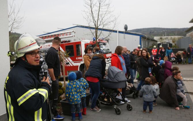 Feuerwehrübung Der Feuerwehr Berglen_8