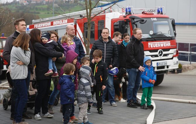 Feuerwehrübung Der Feuerwehr Berglen_11