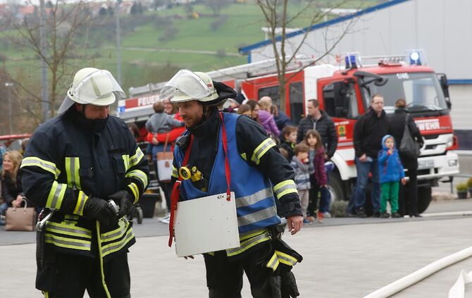 Feuerwehrübung Der Feuerwehr Berglen_13