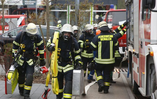 Feuerwehrübung Der Feuerwehr Berglen_15