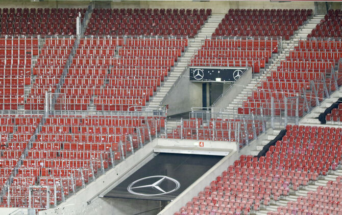 Geisterspiel, Geisterspiele, Stadion