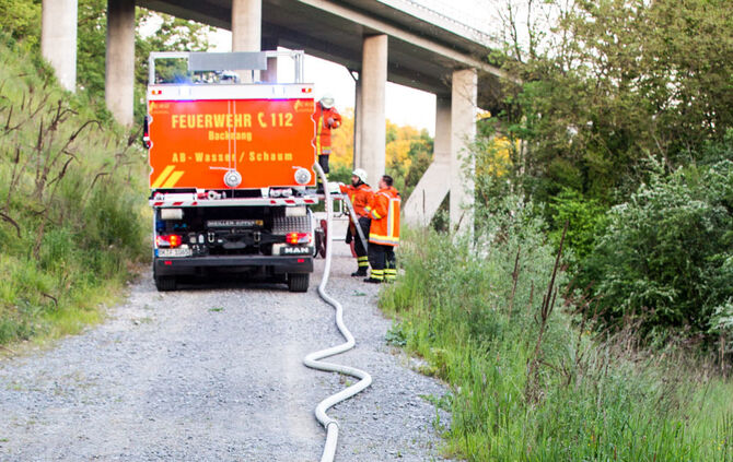 Schießstand der Bogenschützen abgebrannt - Bild 08_7