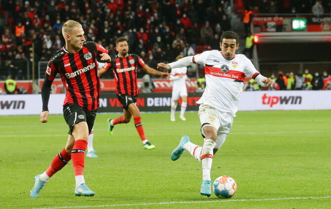 Fußball Bayer 04 Leverkusen vs. VfB Stuttgart