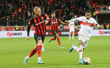 Fußball Bayer 04 Leverkusen vs. VfB Stuttgart