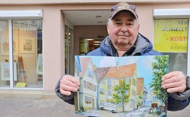 Kunst im Schaufenster