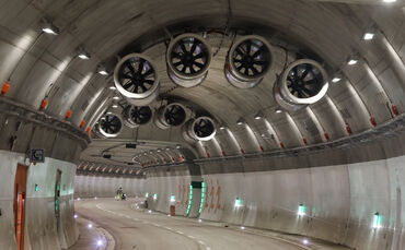 Rosensteintunnel Innenansicht